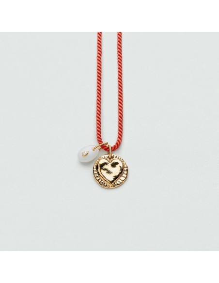 Colgante TALISMANS Corazón Dorado | Agatha París
