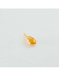 Colgante TALISMANS con Citrina en Oro | Agatha París