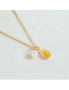 Colgante TALISMANS con Citrina en Oro | Agatha París 2