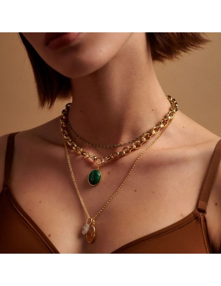 Colgante TALISMANS con Citrina en Oro | Agatha París