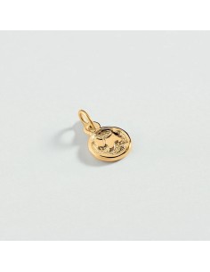 Colgante TALISMANS Medalla Scottish Dorada | Agatha París