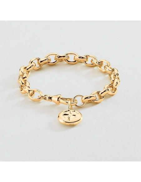 Pulsera de Cadena TALISMANS Dorada | Agatha París