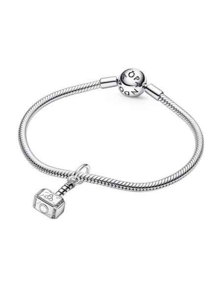 Charm Colgante en plata de ley Martillo de Thor Los Vengadores de Marvel