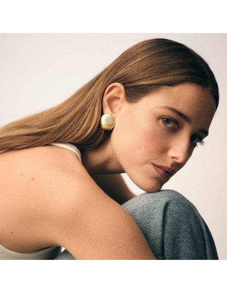 Pendientes largos PALAIS ROYAL Dorado | Chic y elegantes | AGATHA PARÍS