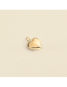 Colgante COEUR Bicolor – Amuleto de Corazón para Grandes Amores | María Pombo x Agatha París