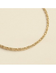 Collar Corto Bizantina Dorado – Base Elegante para Colgantes | María Pombo x Agatha París