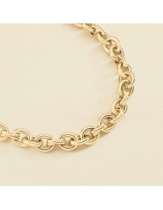 Cadena XOXO Dorado – Collar de Eslabones con Estilo Parisino | Agatha París