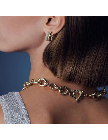 Cadena XOXO Dorado – Collar de Eslabones con Estilo Parisino | Agatha París