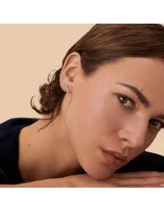 Piercing Mini Leina con Circonitas en Plata de Ley Plateada | Agatha París 2