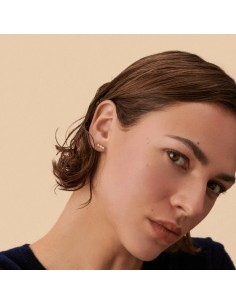 Piercing Mini Leina con Circonitas en Oro | Agatha París 2