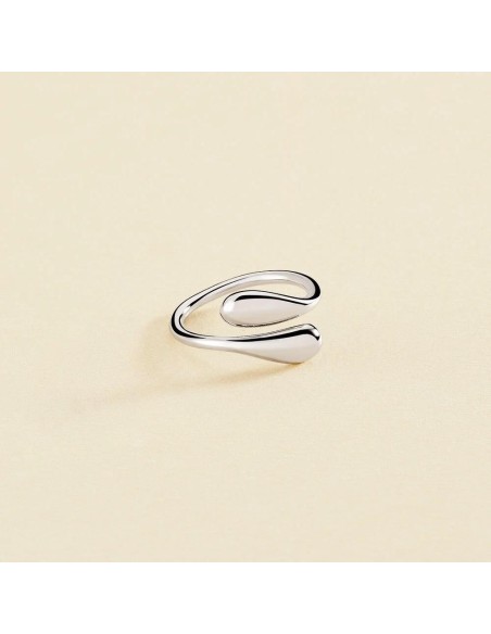Anillo fino DANAE acabado Plateado 