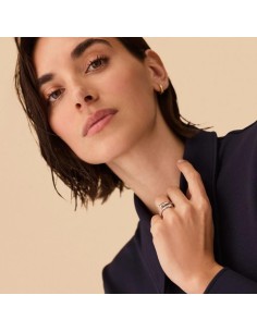 Anillo fino DANAE acabado Plateado  2