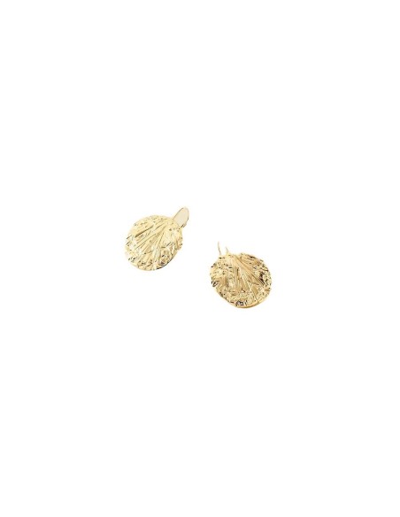 Pendientes largos ASTREE acabado Dorado