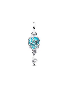 Charm Colgante Globo Cristal de Murano Azul 2