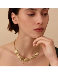 Collar corto ASTREE acabado Dorado  2