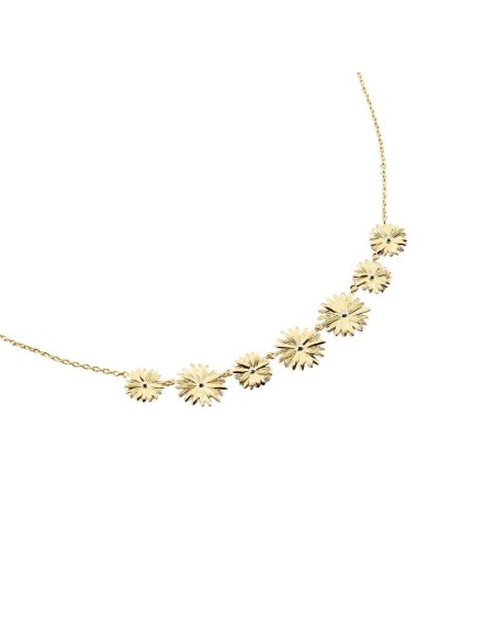 Collar Agatha París corto BLOSSOM acabado oro/plata