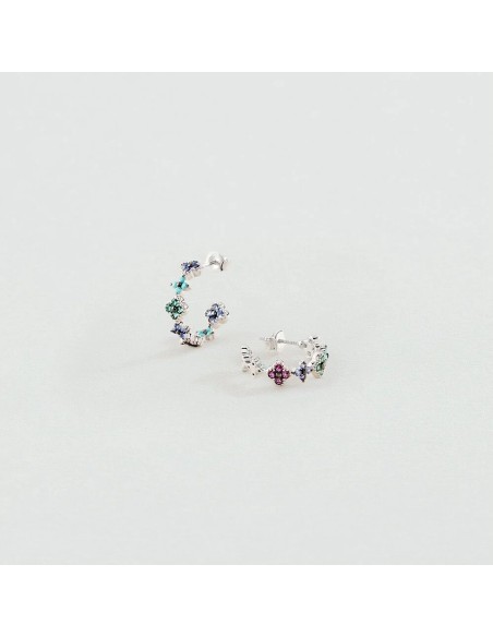 Criollas Agatha París BELOVED acabado multicolor / plata