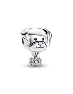 Charm en plata de ley Mascota Perro & Hueso Pandora