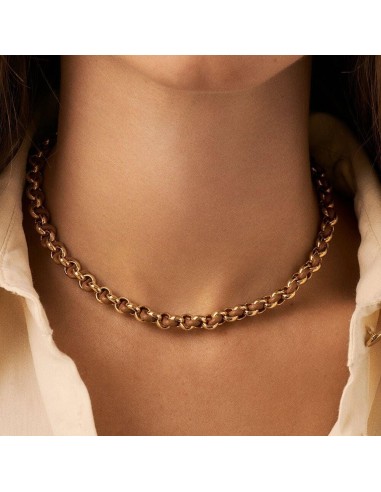 COLLAR MIDI TWIGGY - acabado ORO / CAMELLO