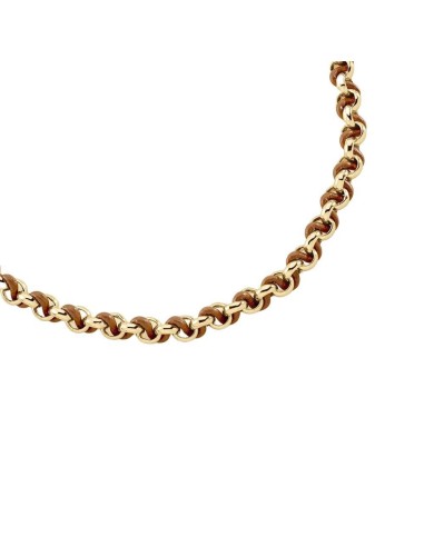 COLLAR MIDI TWIGGY - acabado ORO / CAMELLO