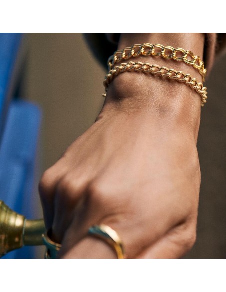 PULSERA DE CADENA TWIGGY - acabado DORADO