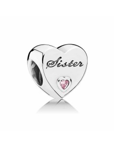 Charm de plata Amor de Hermana "sister"