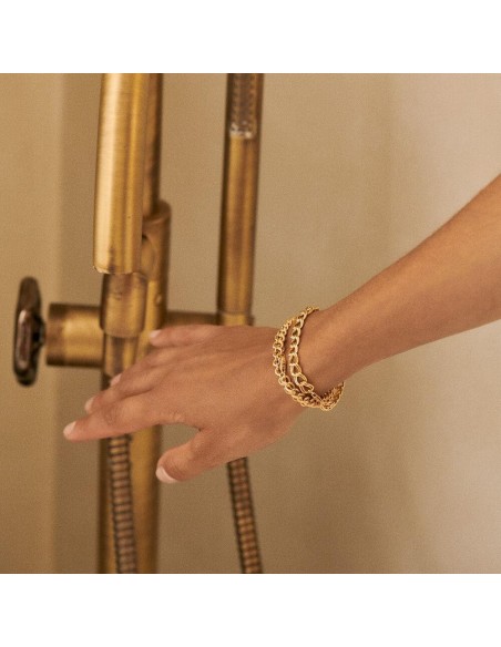 PULSERA DE CADENA TWIGGY - acabado DORADO