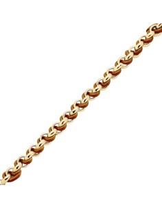 PULSERA DE CADENA TWIGGY - acabado ORO / CAMELLO