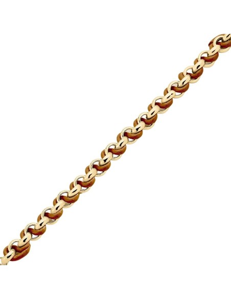 PULSERA DE CADENA TWIGGY - acabado ORO / CAMELLO