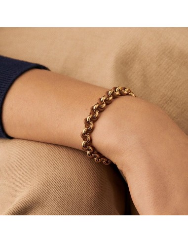 PULSERA DE CADENA TWIGGY - acabado ORO / CAMELLO