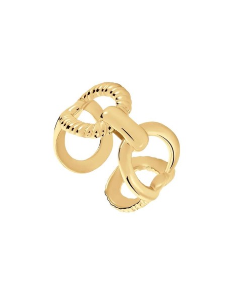 Anillo ajustable HARMONIE - Dorado