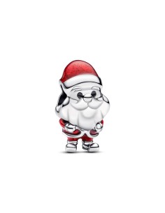 Charm en plata de ley Santa Claus Feliz | Pandora Oficial