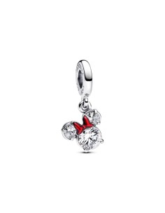 Charm Colgante en plata de ley Silueta de Minnie Mouse de Disney | Pandora Oficial