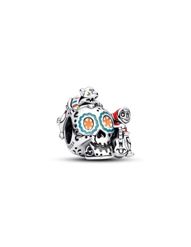 Charm Calavera de Miguel y Dante de Coco de Disney Pixar que Brilla en la Oscuridad 