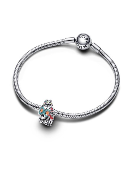 Charm Calavera de Miguel y Dante de Coco de Disney Pixar que Brilla en la Oscuridad 