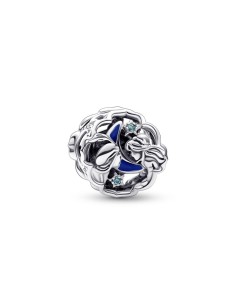 Charm en plata de ley Aladdín, Princesa Jasmine  y Genio que Brilla en la Oscuridad de Disney