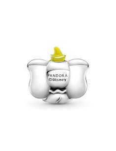 DISNEY DUMBO STERLING SILVER CHARM WITH BLACK AND YELLOW ENAMEL 2