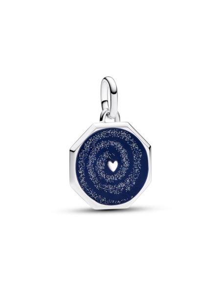 Charm Medallón Corazón Galaxia Pandora ME