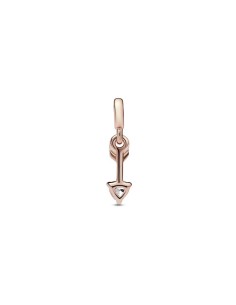 Mini Colgante Pandora ME con un recubrimiento en oro rosa de 14k Flecha de Amor 2
