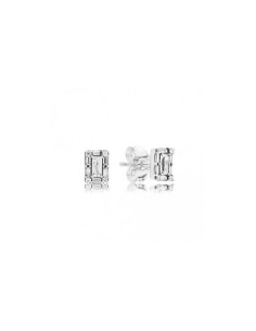 Pendientes Pandora de plata Hielo Luminoso