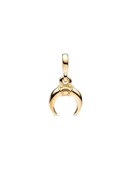 Mini Colgante Pandora ME  con un recubrimiento en oro de 14k Luna Creciente Pandora