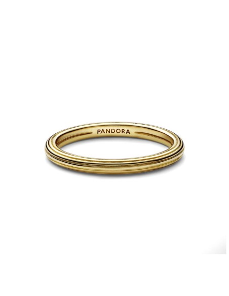 Anillo Pandora ME chapado en oro