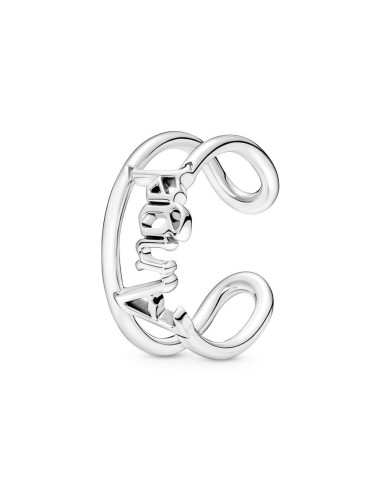 Anillo en plata de ley Abierto Ángel Pandora ME