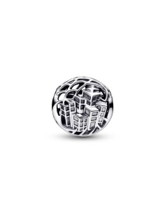 Charm en plata de ley Ciudad Desde Arriba Spider-Man de Marvel  2