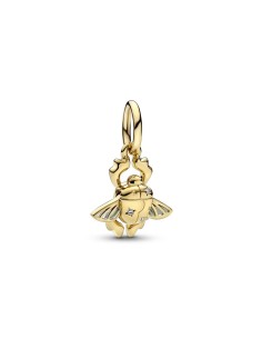 Charm Colgante con un recubrimiento en oro de 14k Escarabajo Aladdín de Disney