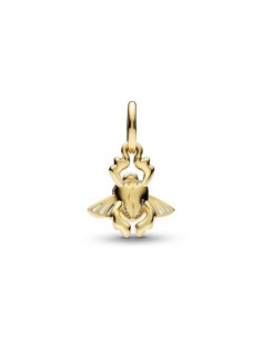 Charm Colgante con un recubrimiento en oro de 14k Escarabajo Aladdín de Disney 2