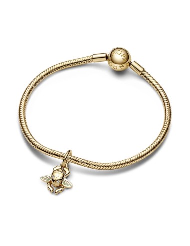 Charm Colgante con un recubrimiento en oro de 14k Escarabajo Aladdín de Disney