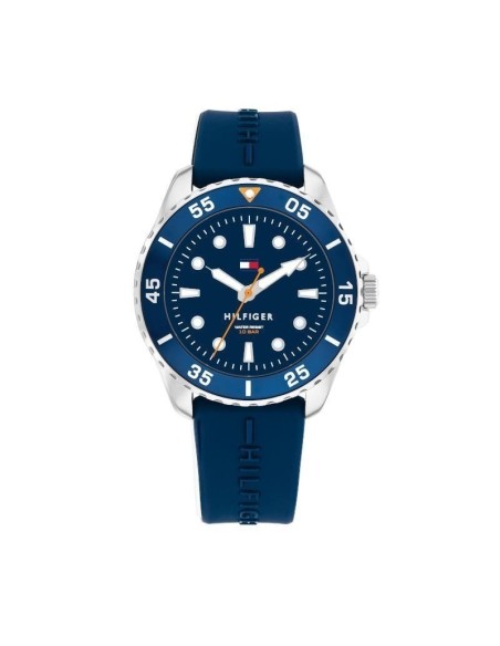Reloj Tommy Hilfiger 1720047 Unisex con Correa de Silicona Azul | Estilo y Comodidad - SM Joyeros