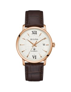 Reloj Classic Hudson 97B225 - Elegancia Mecánica con Fondo Transparente | 