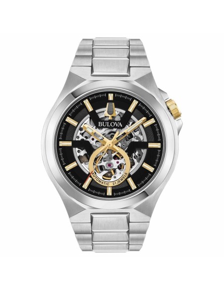 Reloj Bulova 98A224 Clásico Automático 46mm para Hombre - Diseño Deportivo y Resistencia 10ATM | 